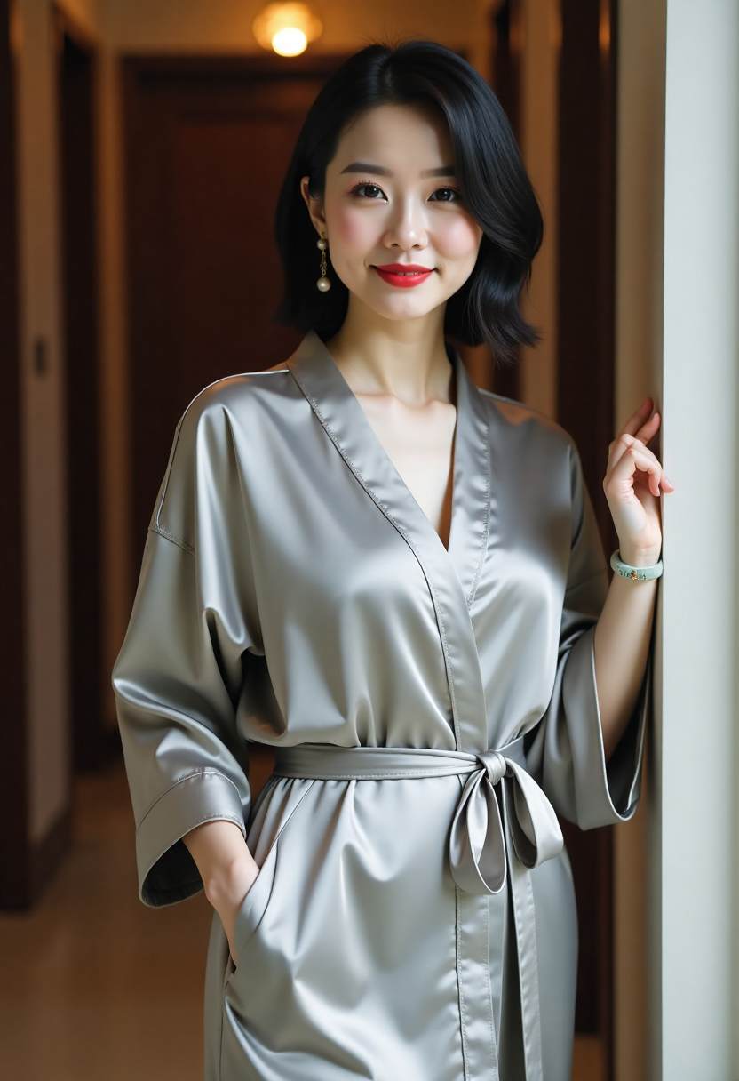回廊早餐海报